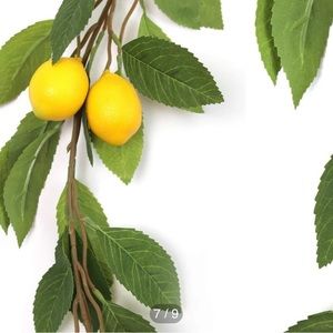 Artificial Lemon Garland